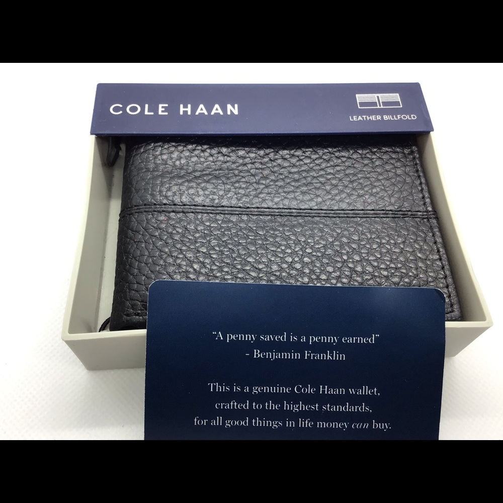Cole Haan Leather men’s wallet